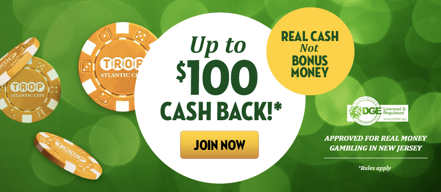 Tropicana Online Casino Bonus